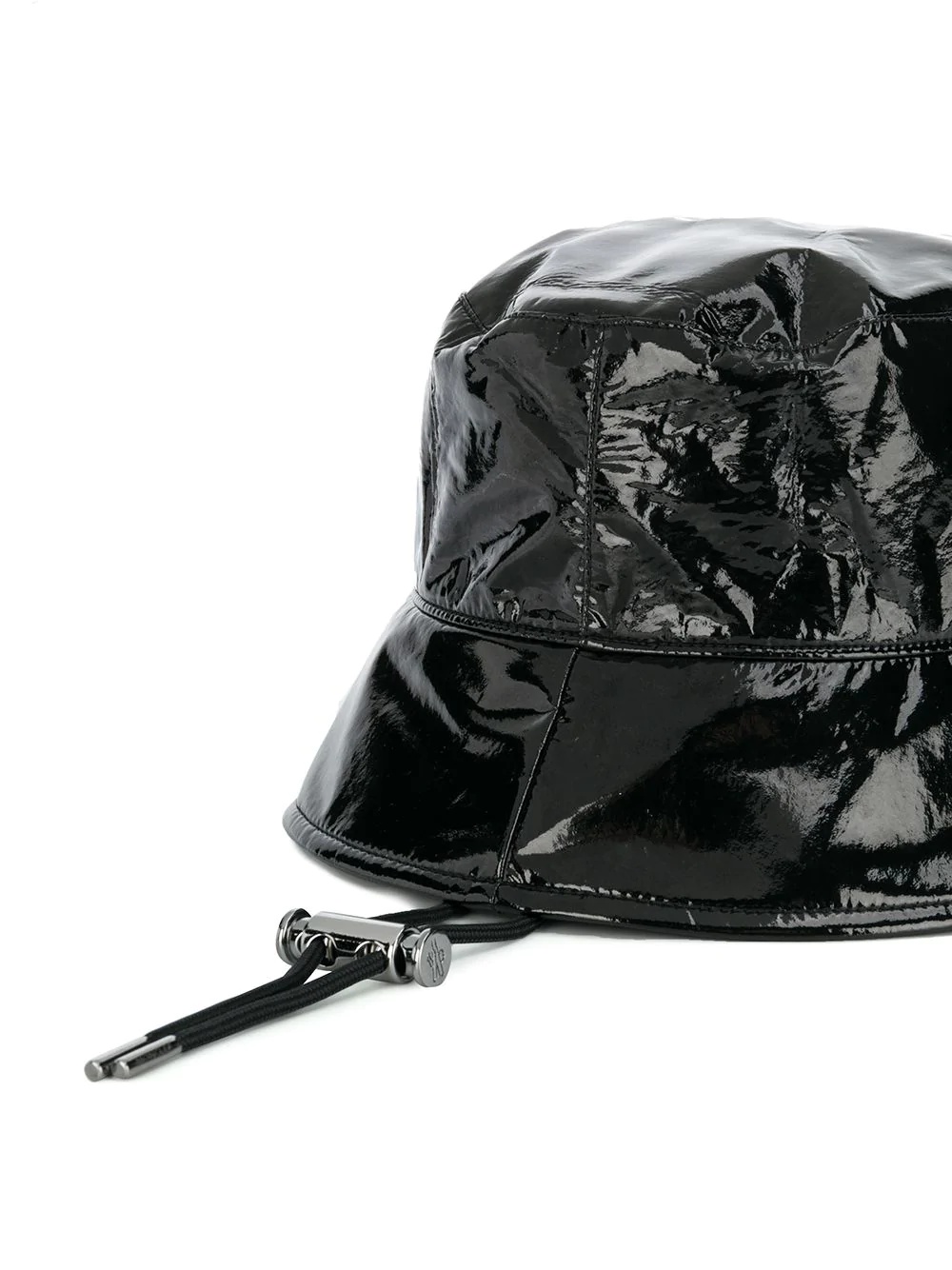 varnished bucket hat - 2