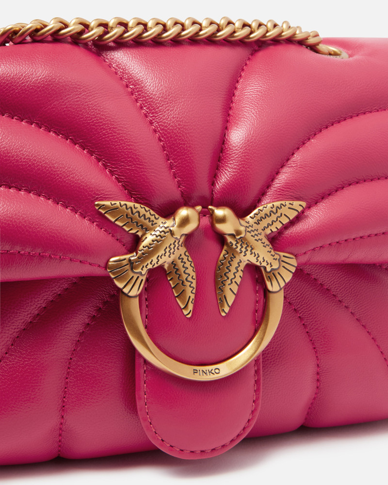 LOVE BAG PUFF BUTTERFLY MINI NAPPA LEATHER CROSSBODY BAG 3