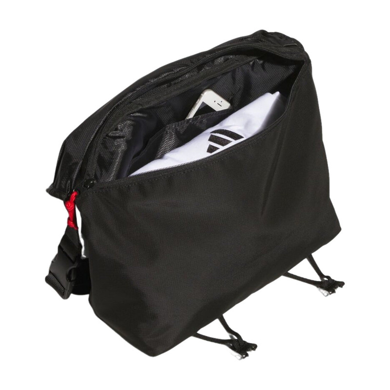 adidas (WMNS) adidas NYR Messenger Bag 'Black' KS8255 outlook