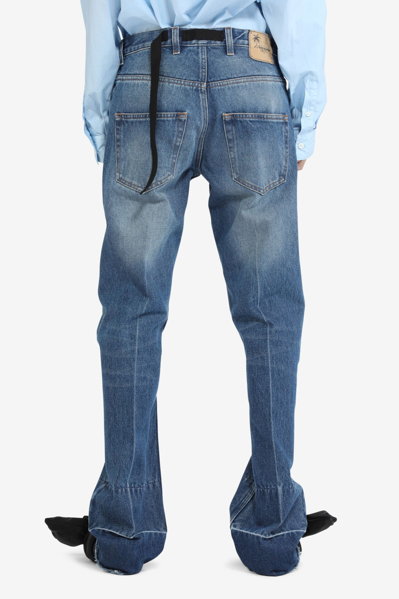 N°21 ELONGATED STRAIGHT-LEG JEANS outlook