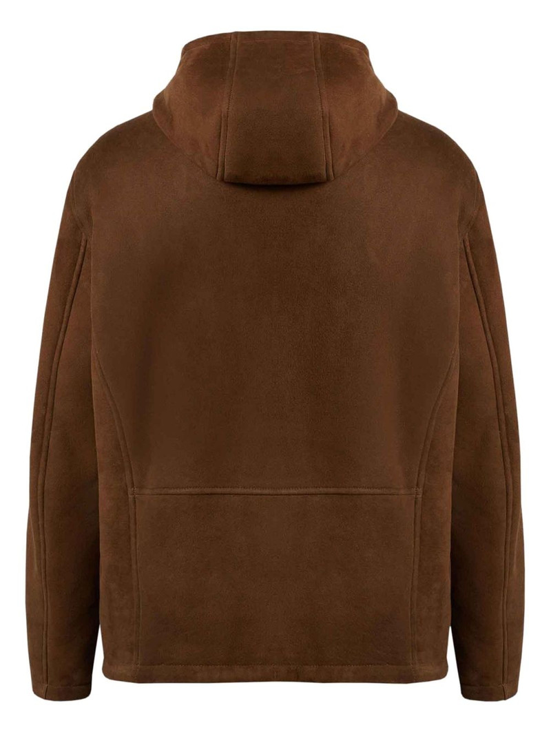 LARDINI suede jacket outlook
