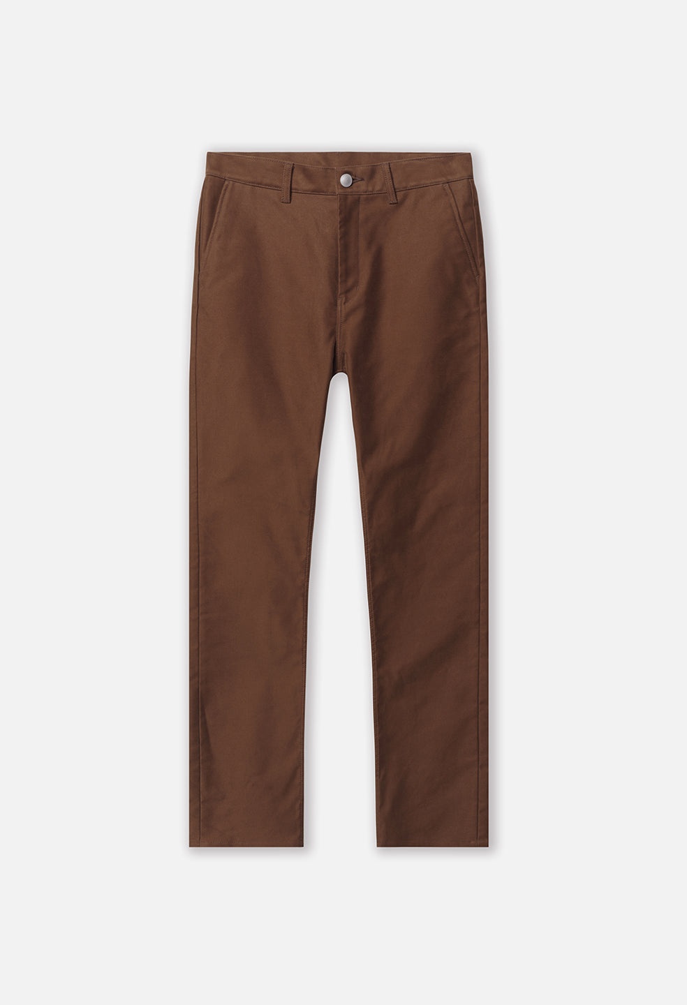 HIGH RISE STRAIGHT MOLESKIN PANT - 1