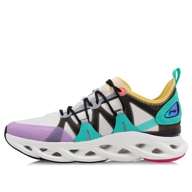 Li-Ning Arc 'White Purple Green' ARHQ057-4 - 1