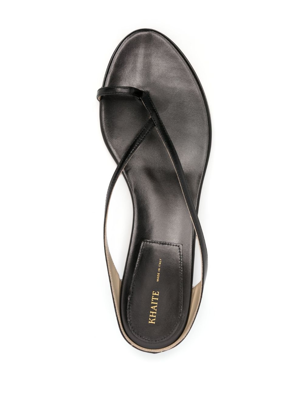 Marion leather flat sandals - 4