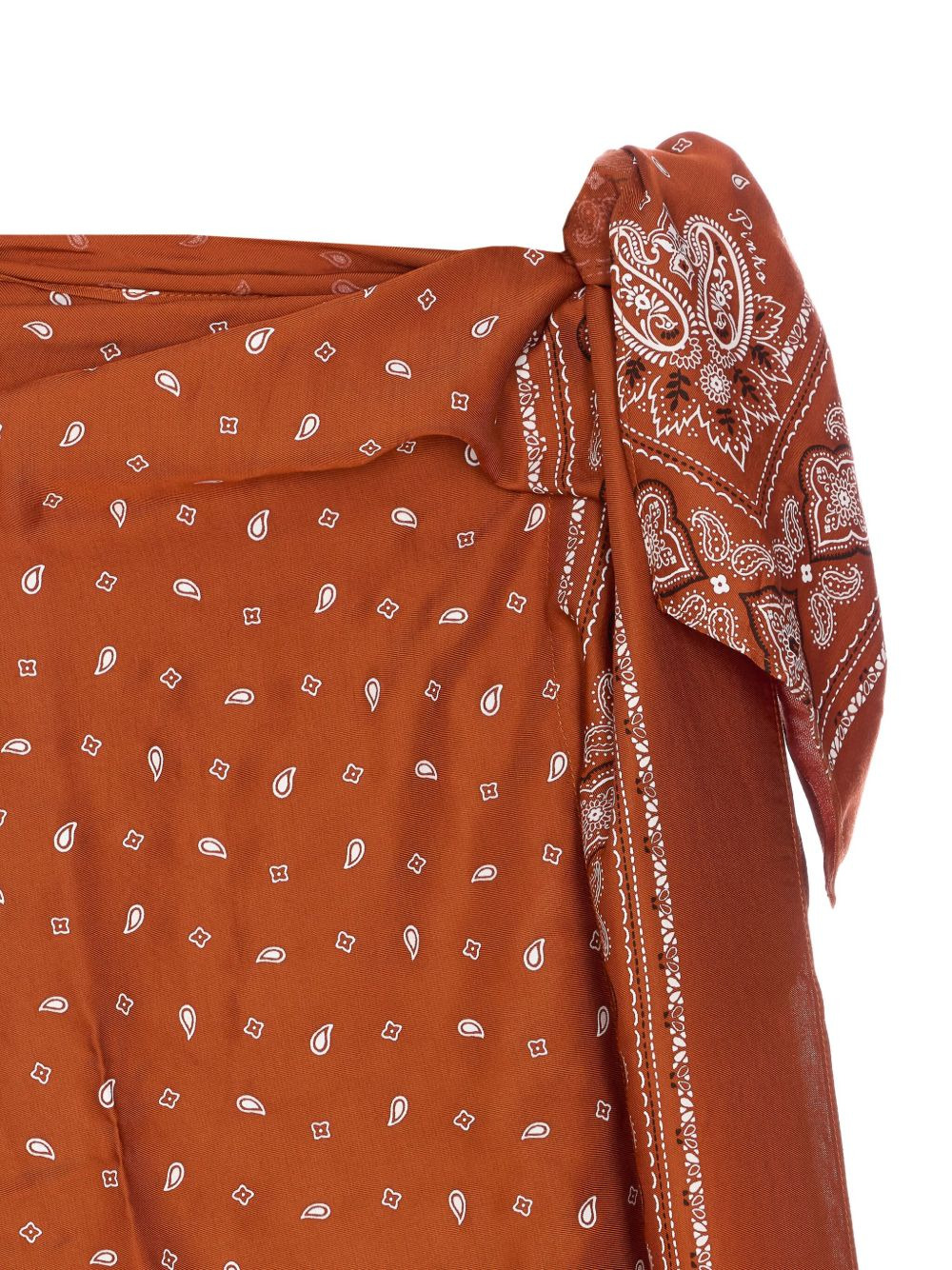 bandana-print skirt - 4