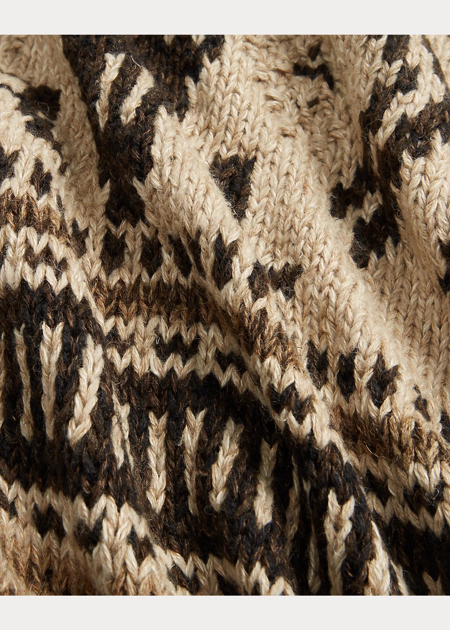 Hand-Knit Linen-Blend Cardigan - 6
