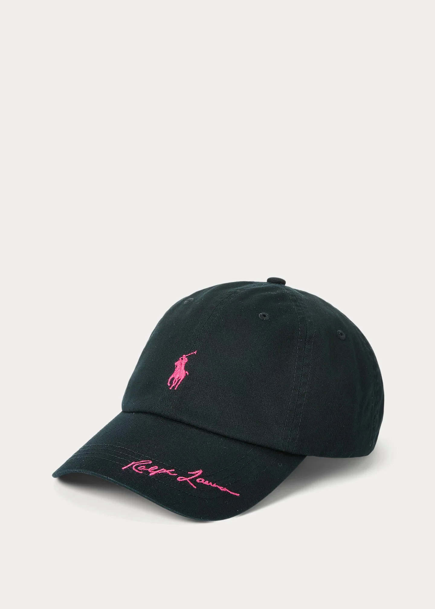 Pink Pony Twill Ball Cap - 1