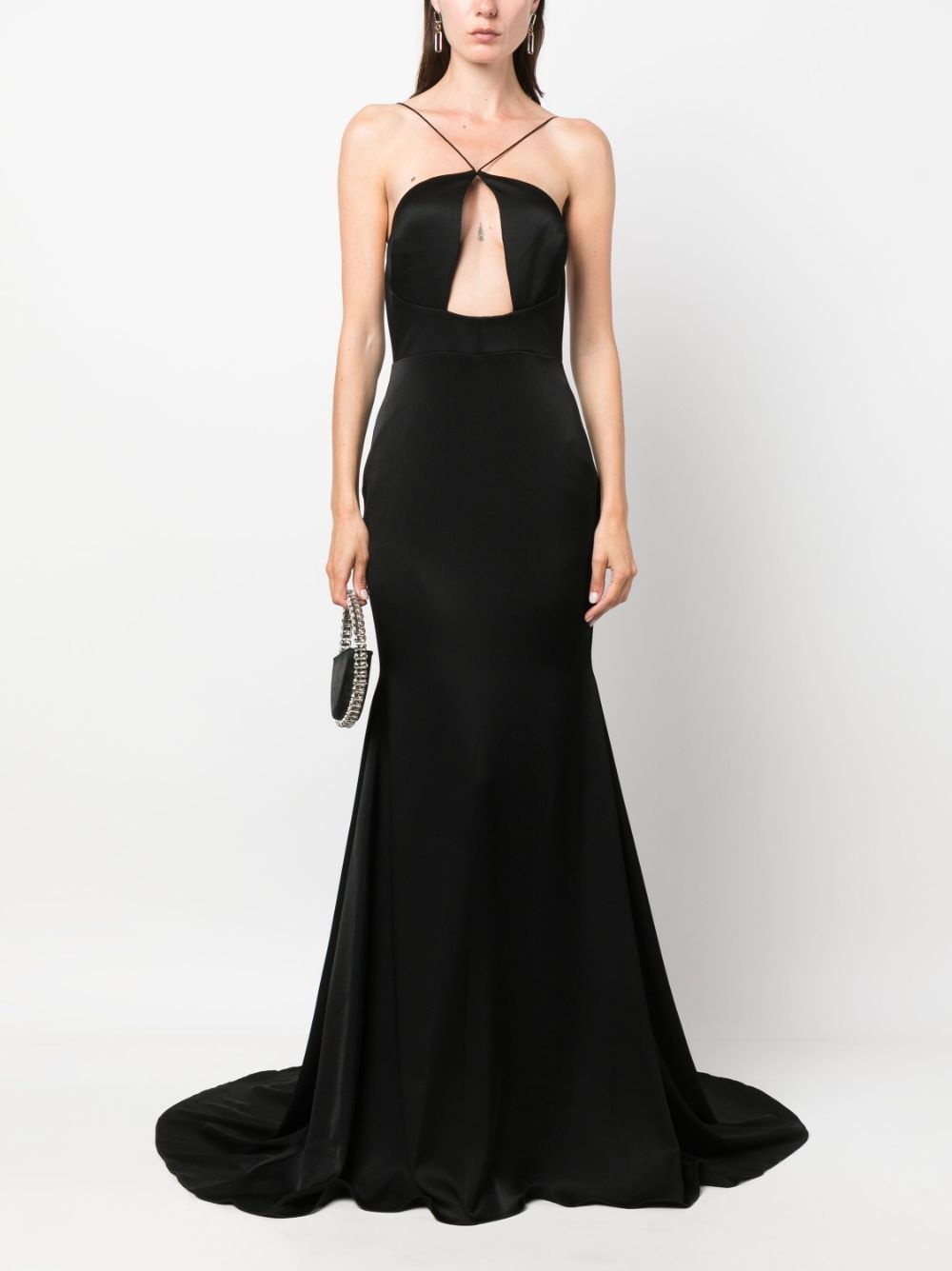 cut-out maxi dress - 2