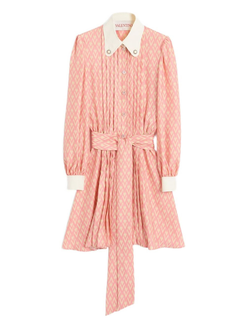 Toute La V silk dress 1