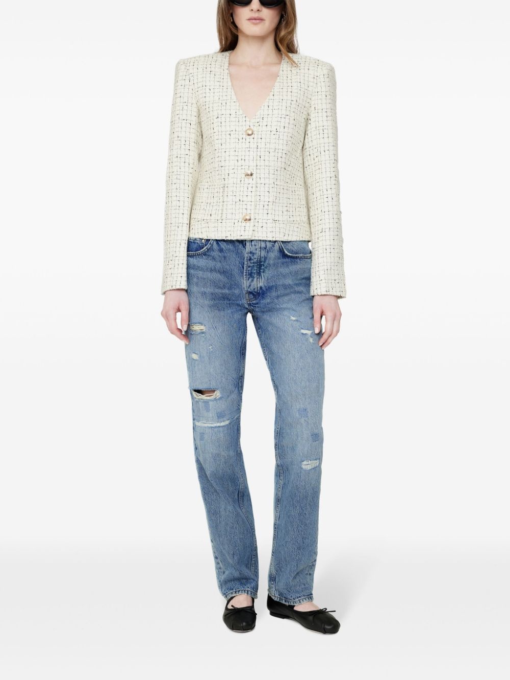 Anitta tweed cropped jacket - 2