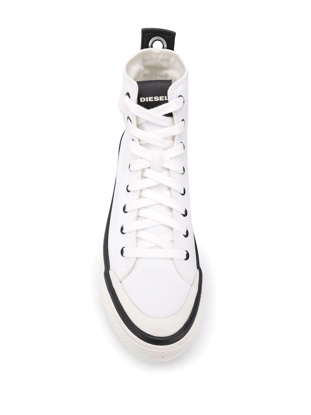 Flatform lace-up sneakers - 4