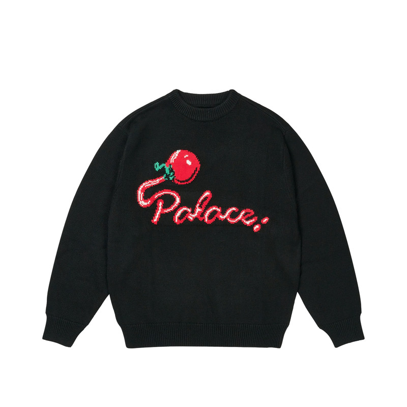 TOMMY KNIT BLACK 1
