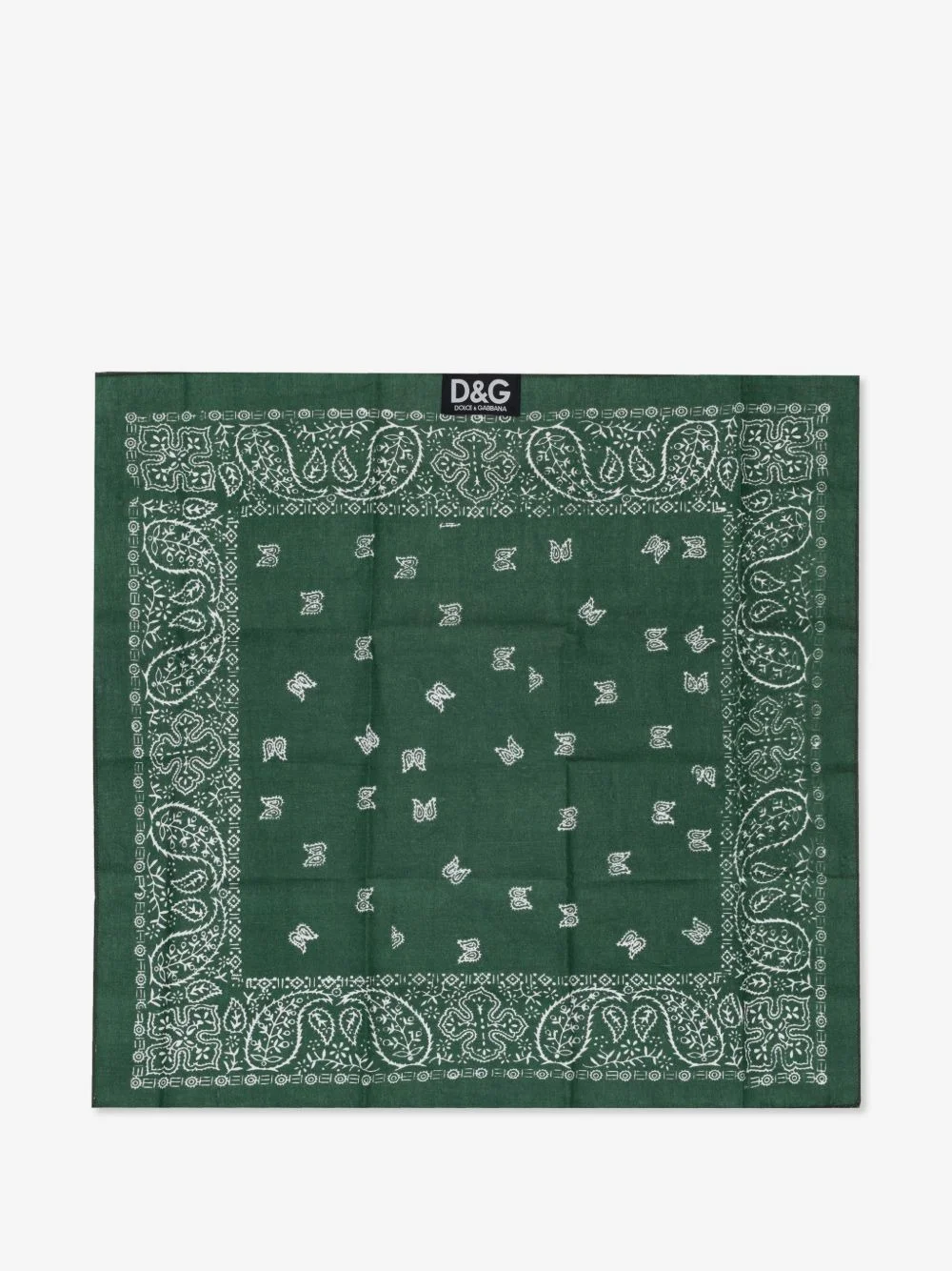 paisley-print square scarf - 1