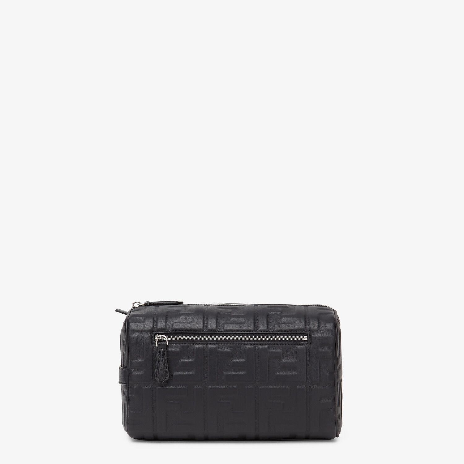 Black nappa leather toiletry case - 1