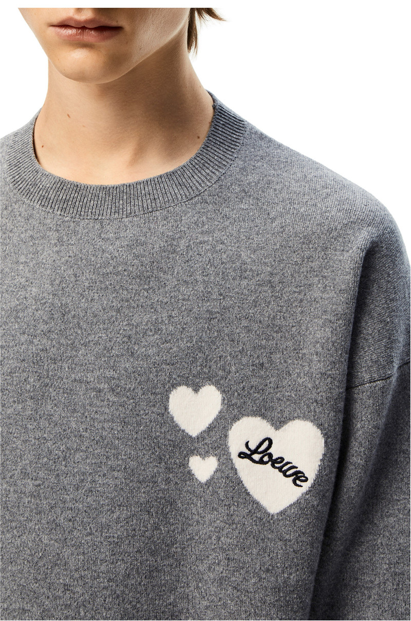 LOEWE heart sweater in wool 5