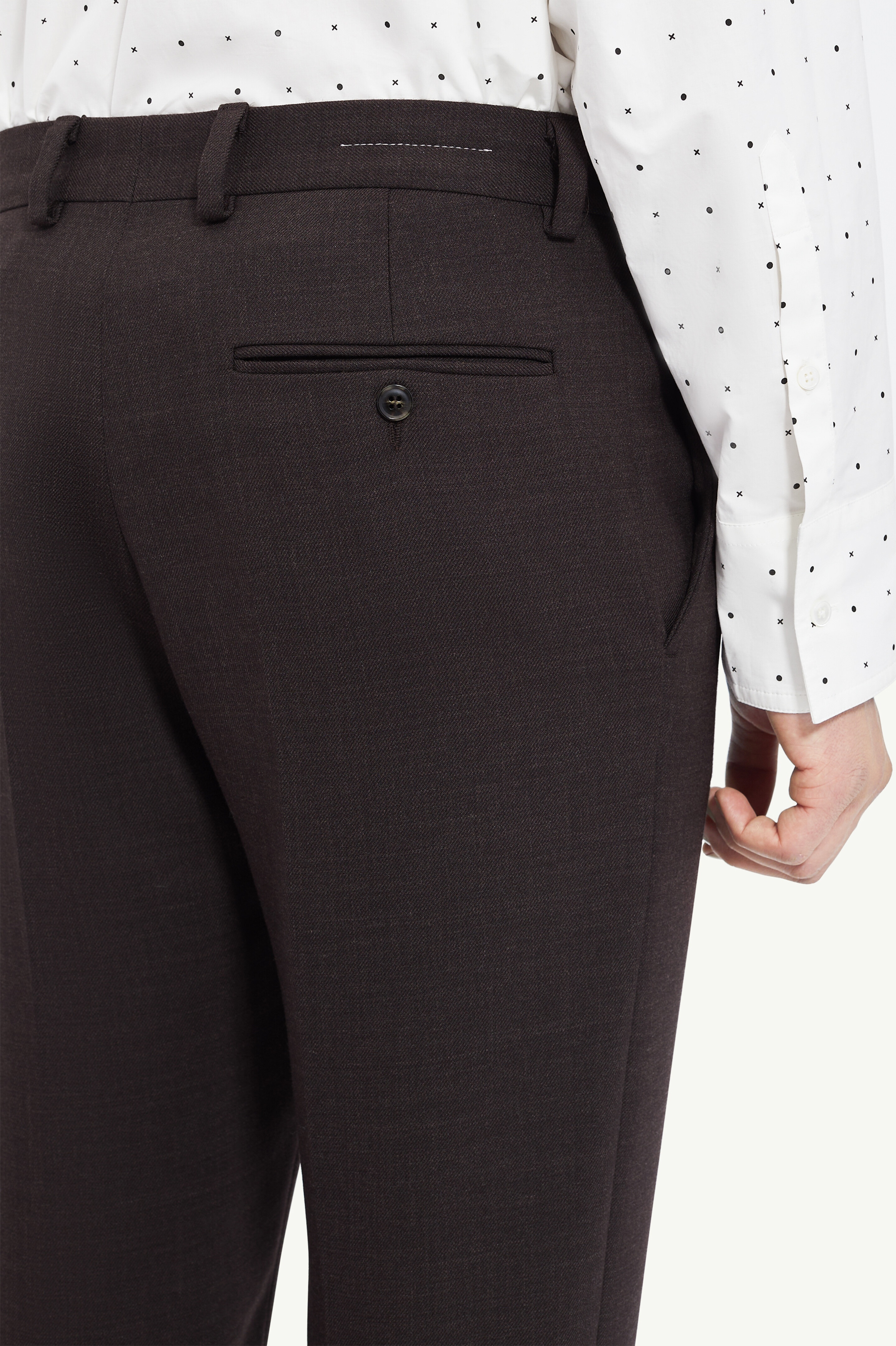 Slim tailored trousers - 5