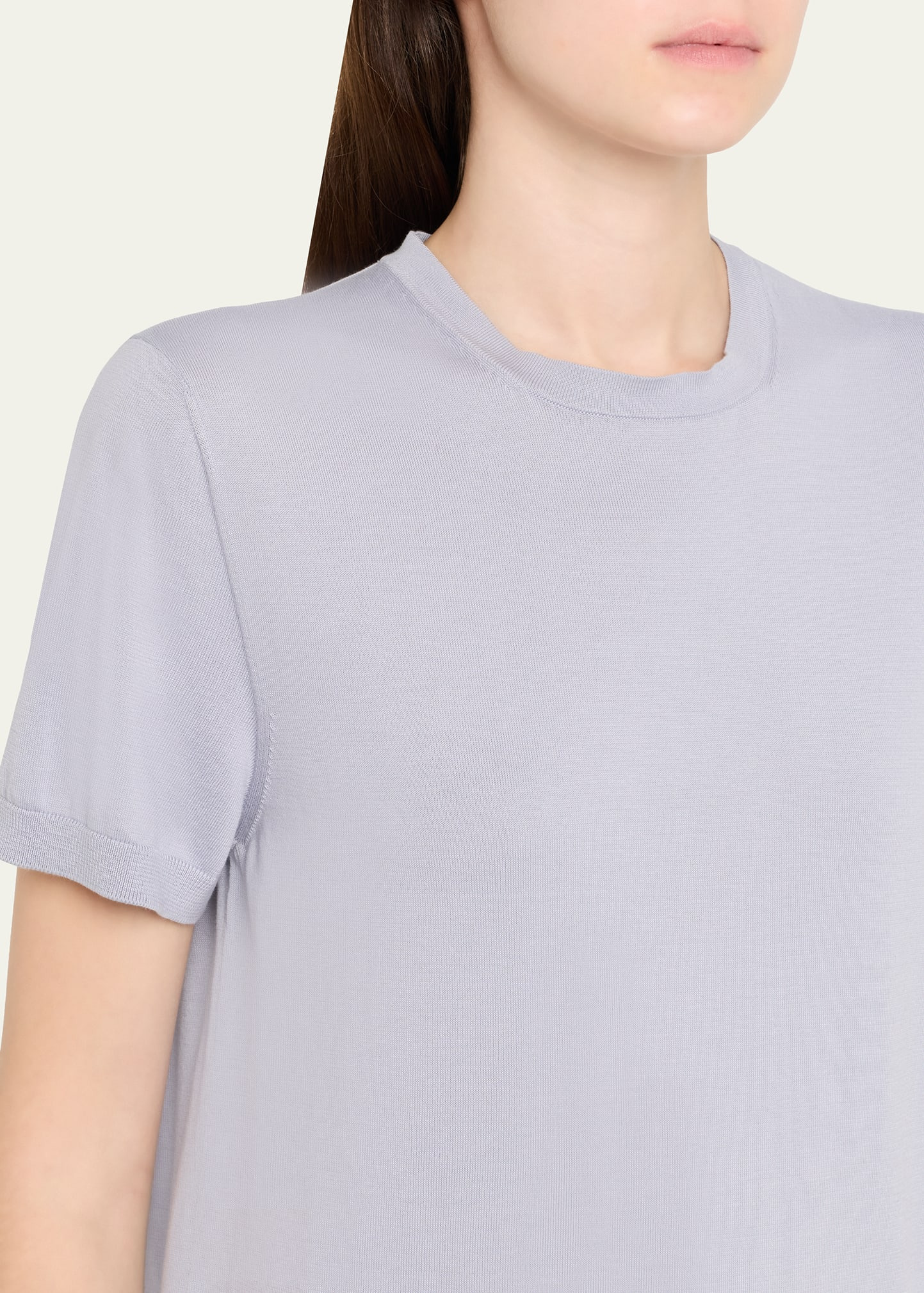 Ice Wish Short-Sleeve Crewneck Sweater - 5