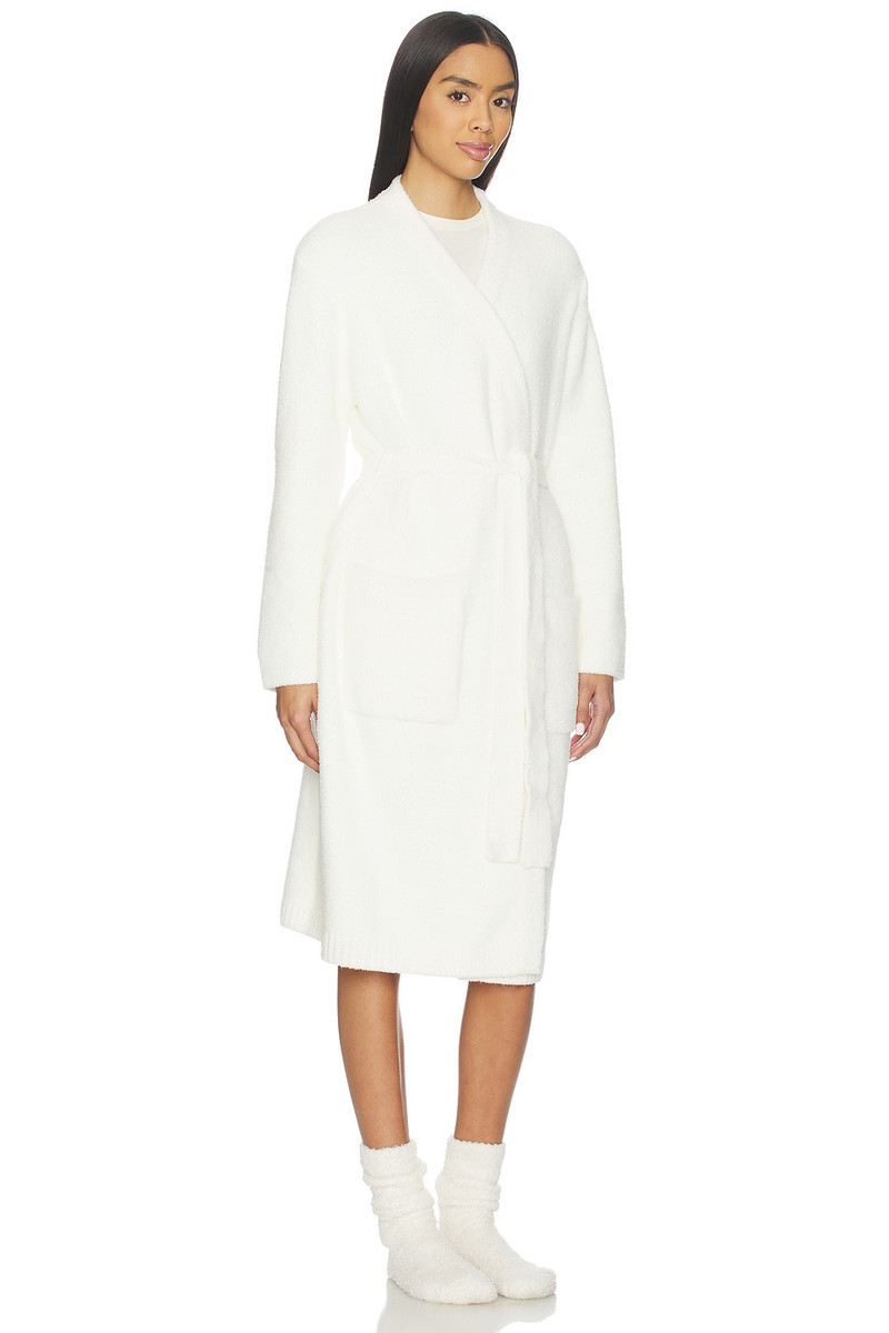 Barefoot Dreams CozyChic Luxe Robe With Rib Detail outlook