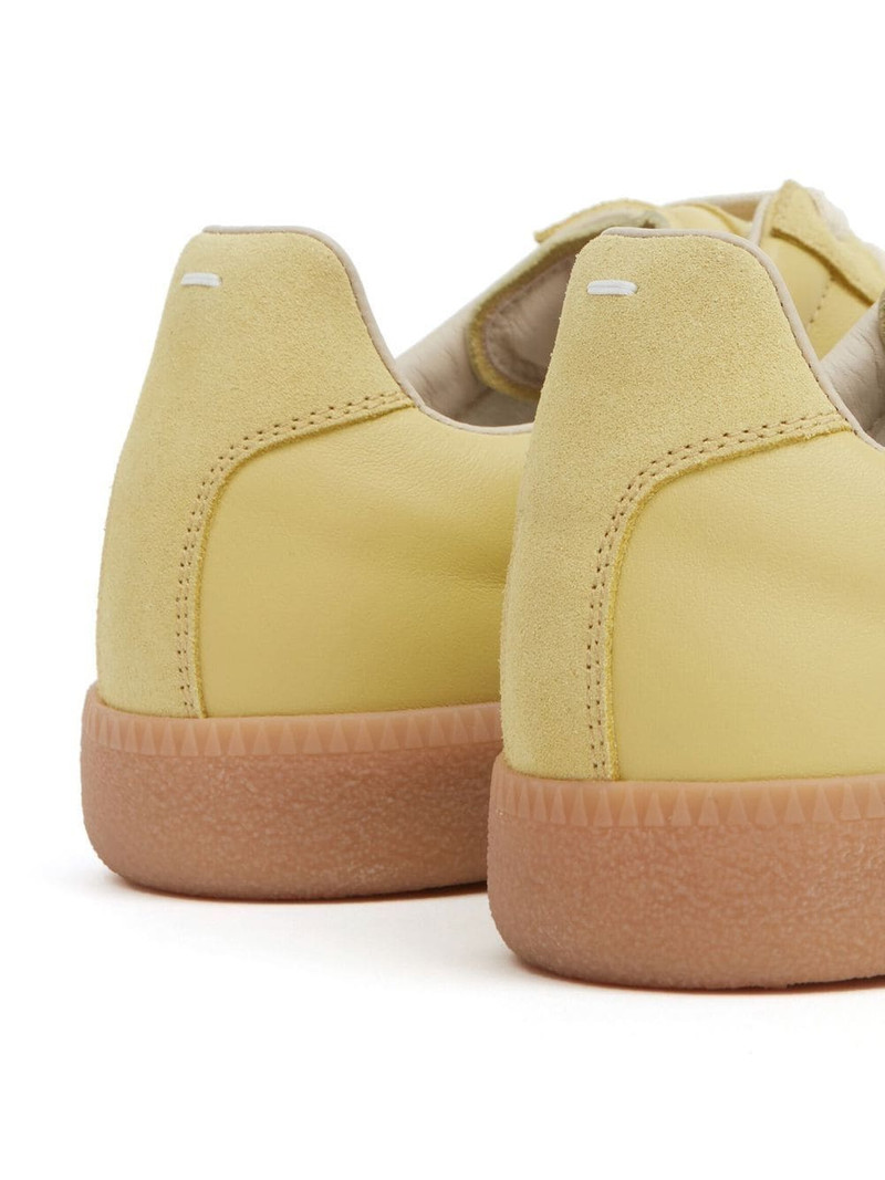 WOMENS REPLICA LOW TOP SNEAKERS - LEMON 4
