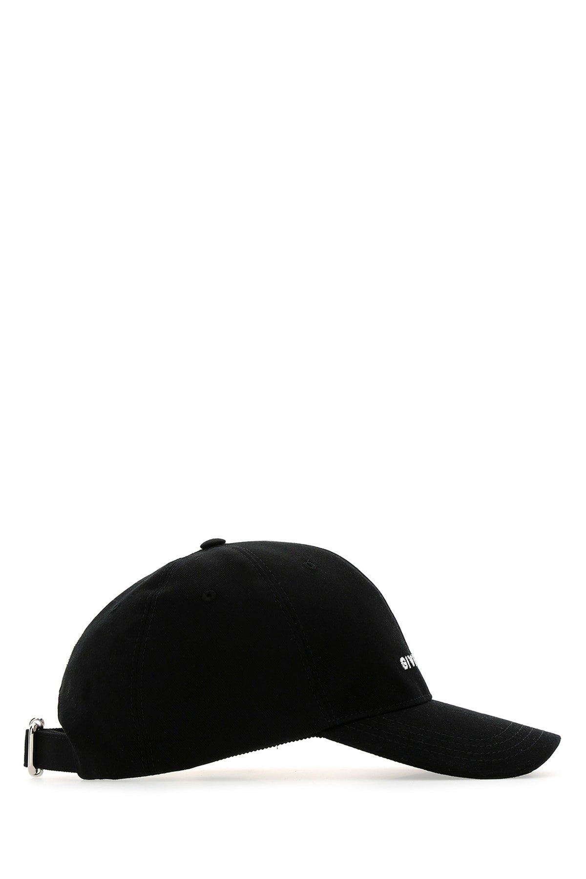 Black cotton baseball cap - 2