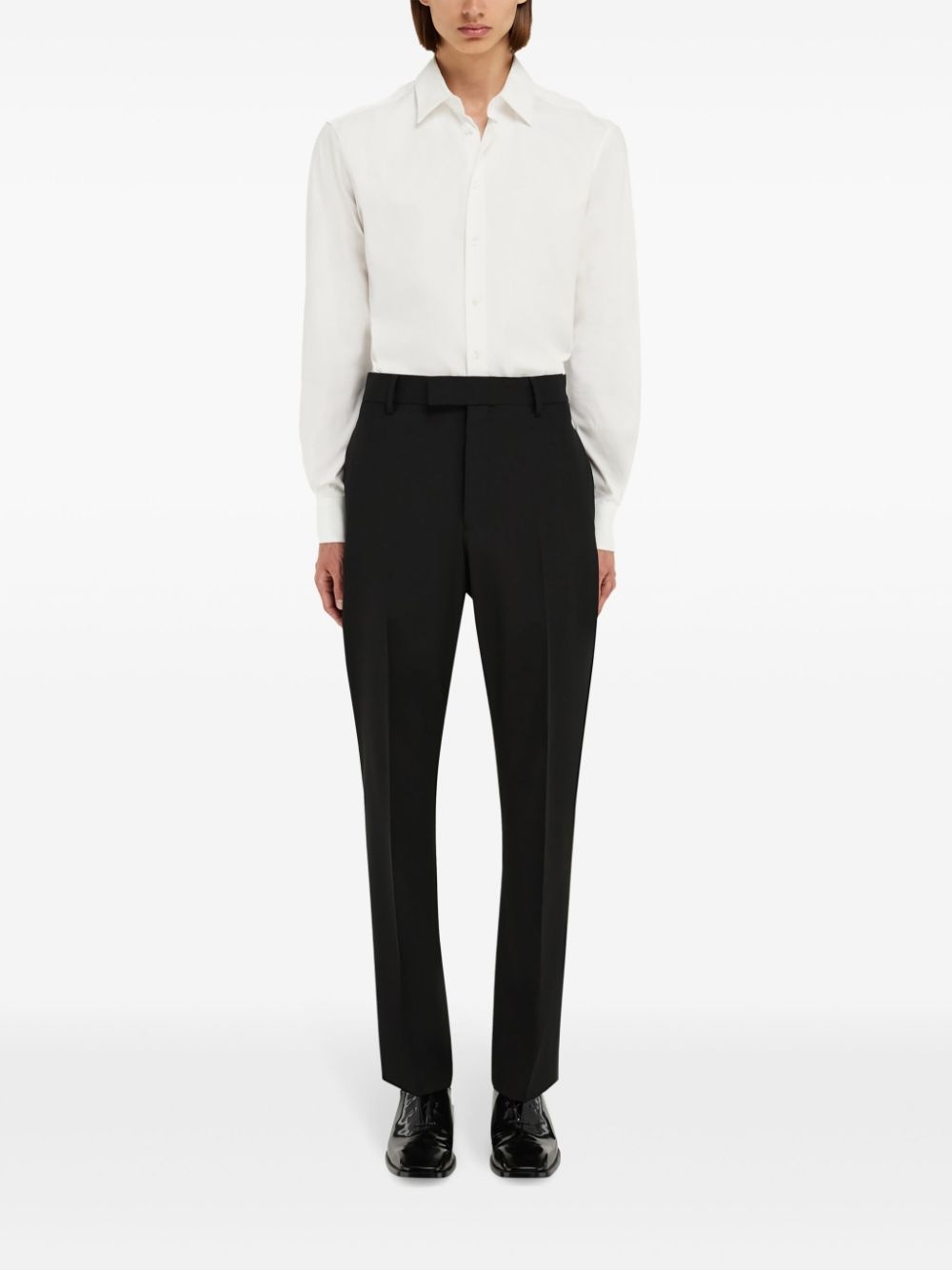wool tailored trousers - 2