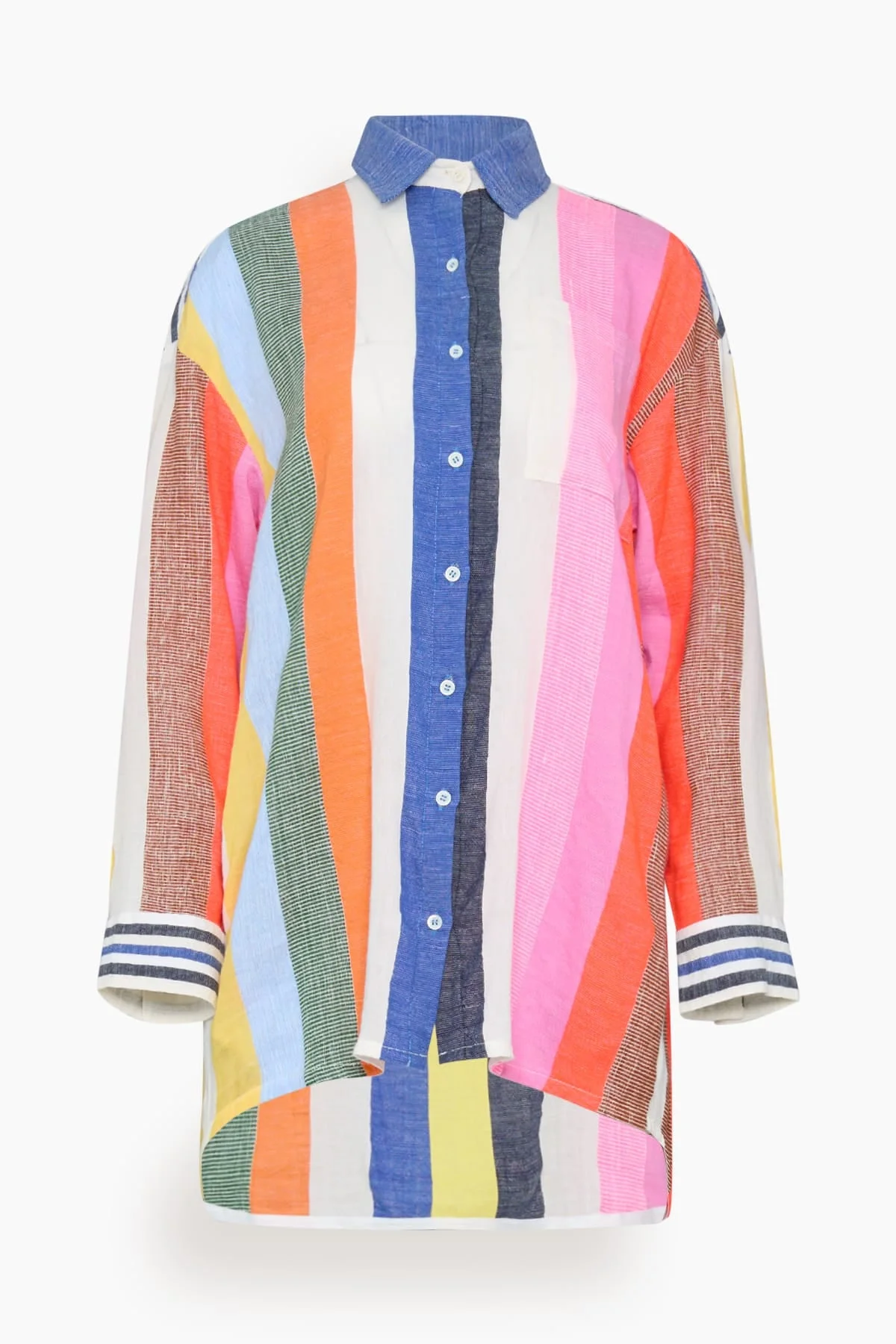 Mariam Shirt Dress in Pariti Fiesta - 1