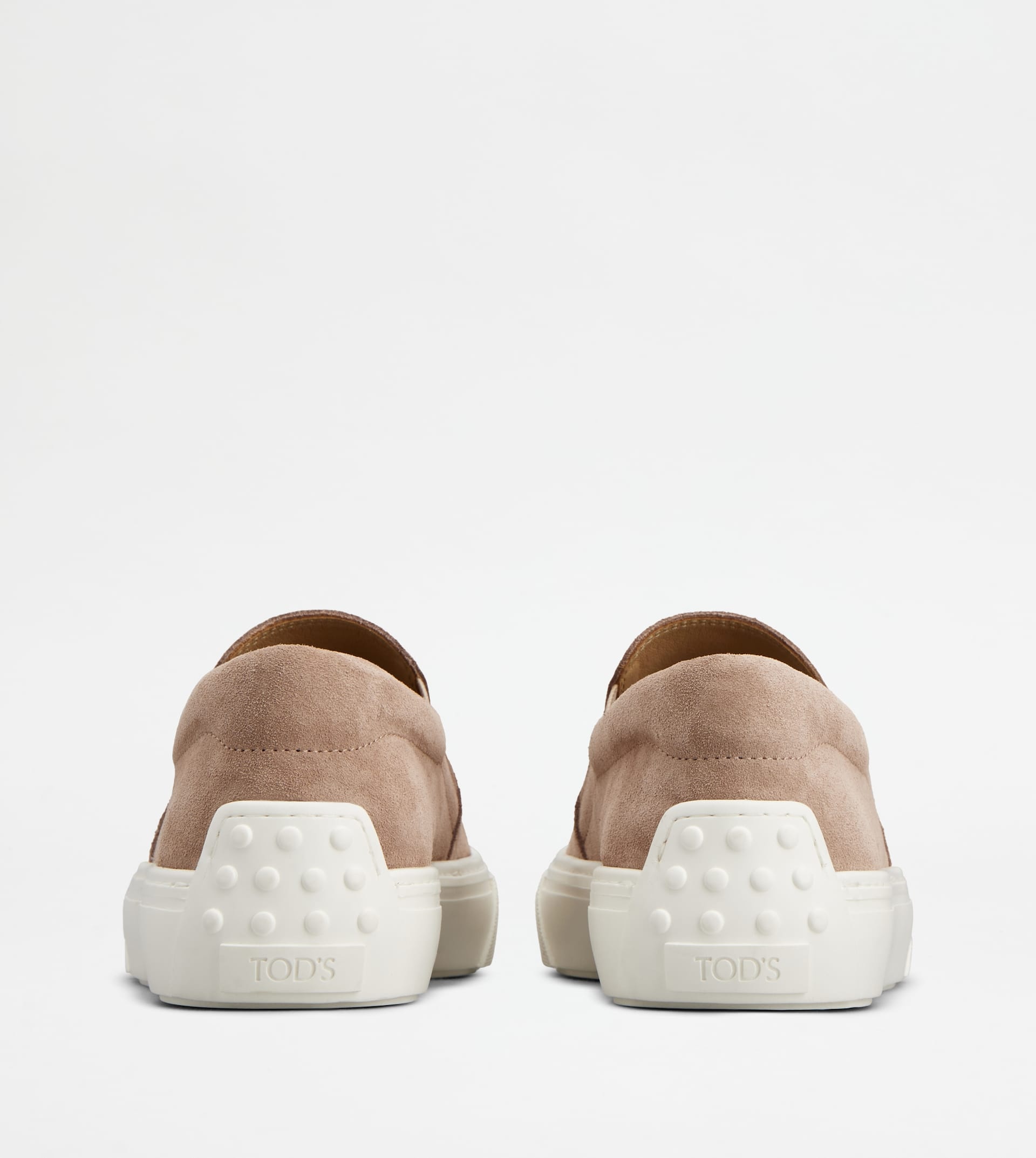 SLIP-ONS IN SUEDE - PINK - 2