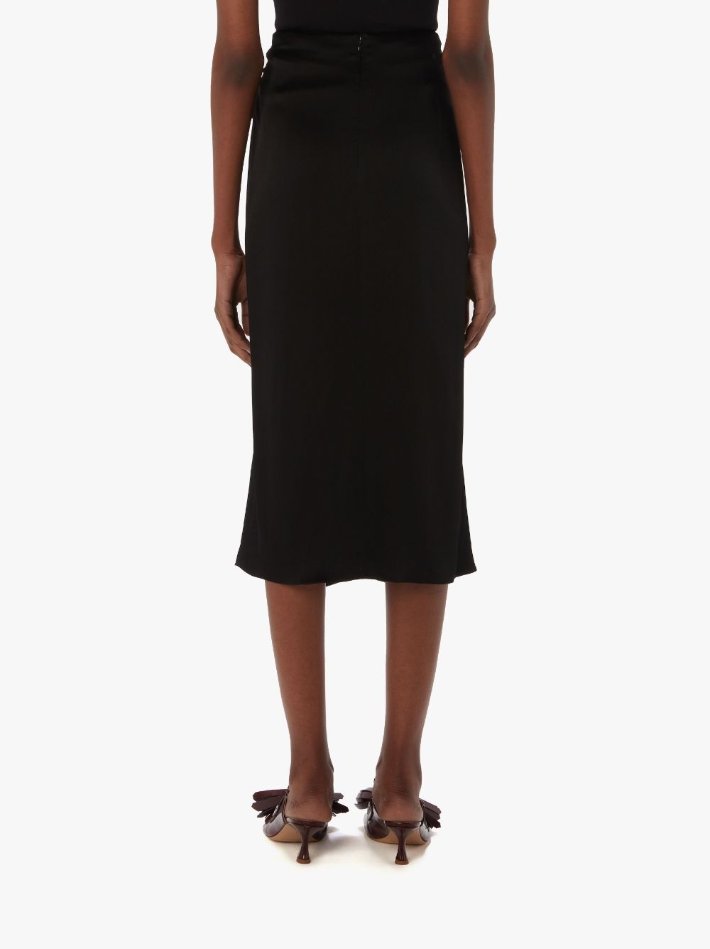 TWISTED MIDI SKIRT - 3