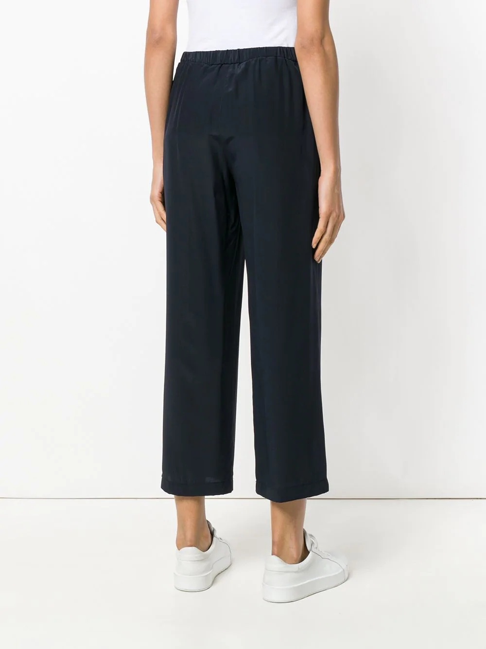 wide leg cropped pants - 4