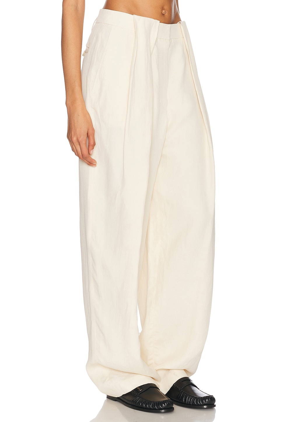 Linen Balloon Trouser - 2