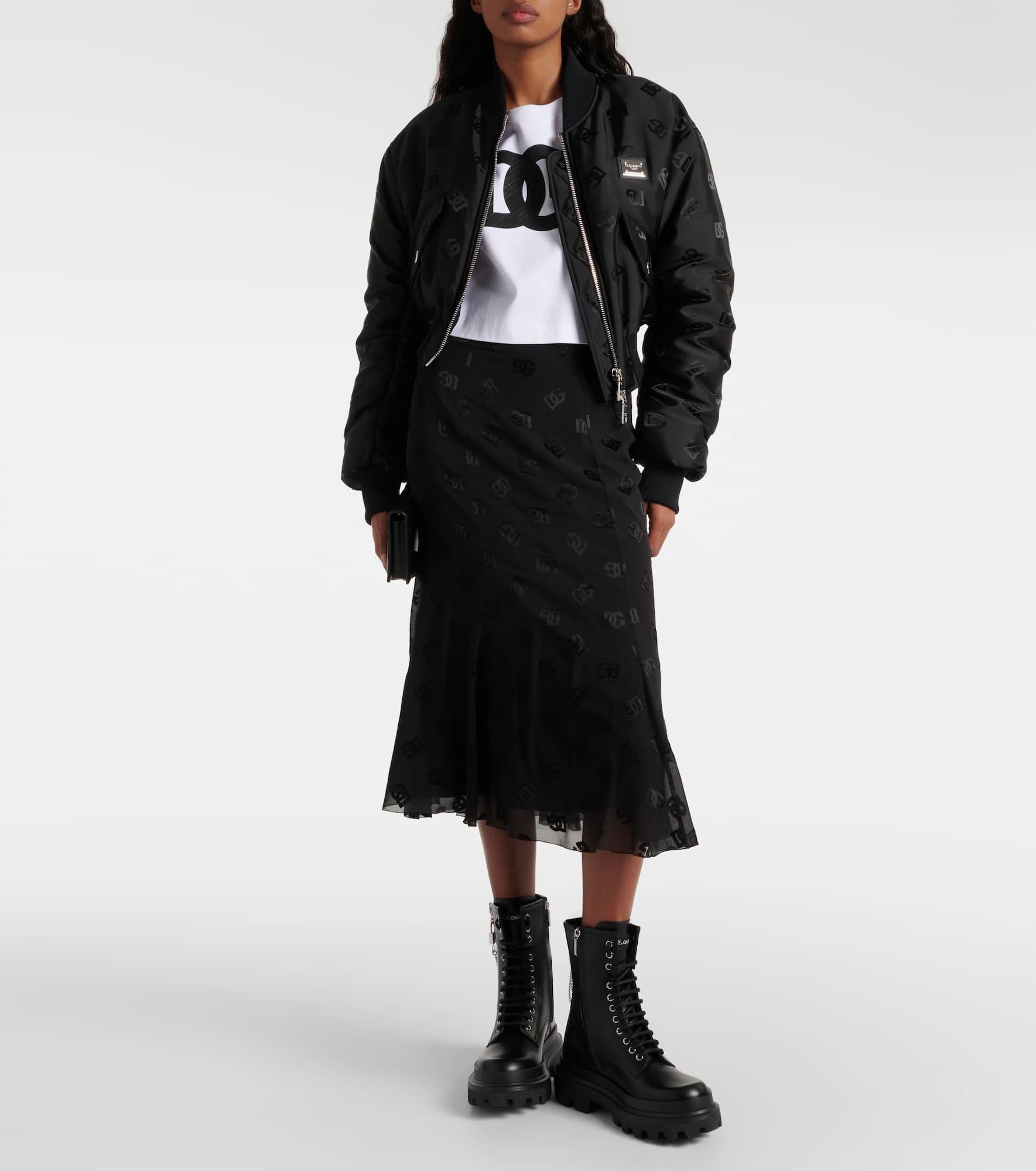 Leather combat boots - 2