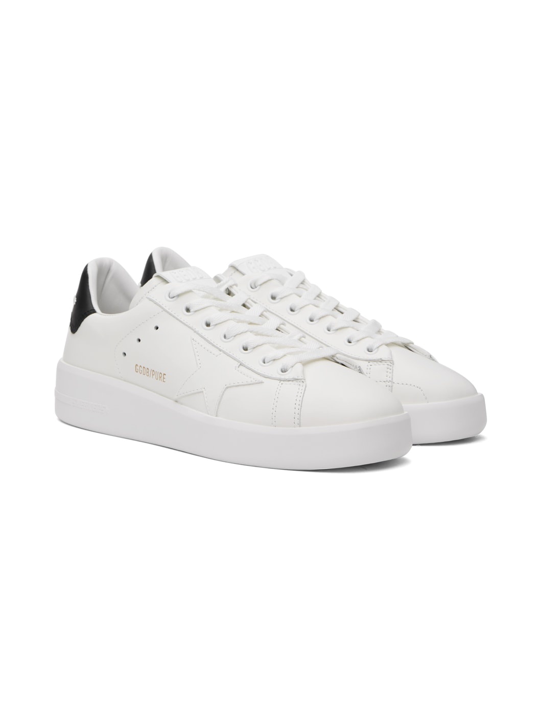 White & Black Purestar Bio-Based Sneakers - 4