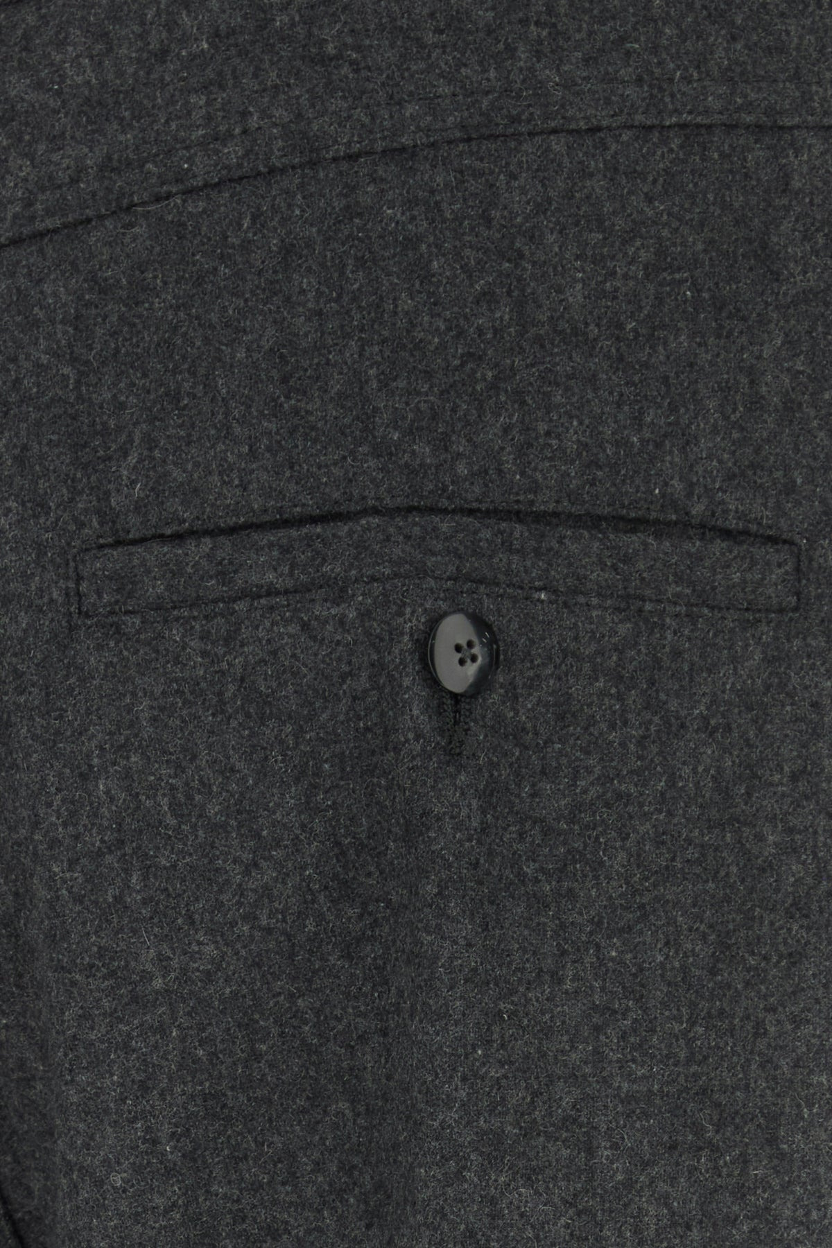Dark grey flannel pant - 3