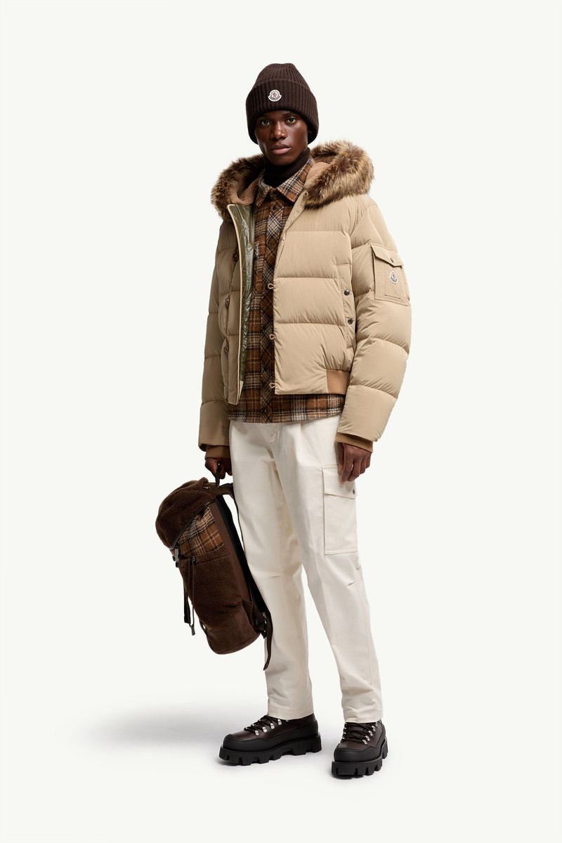 Moncler Luynes Hooded Short Down Jacket outlook