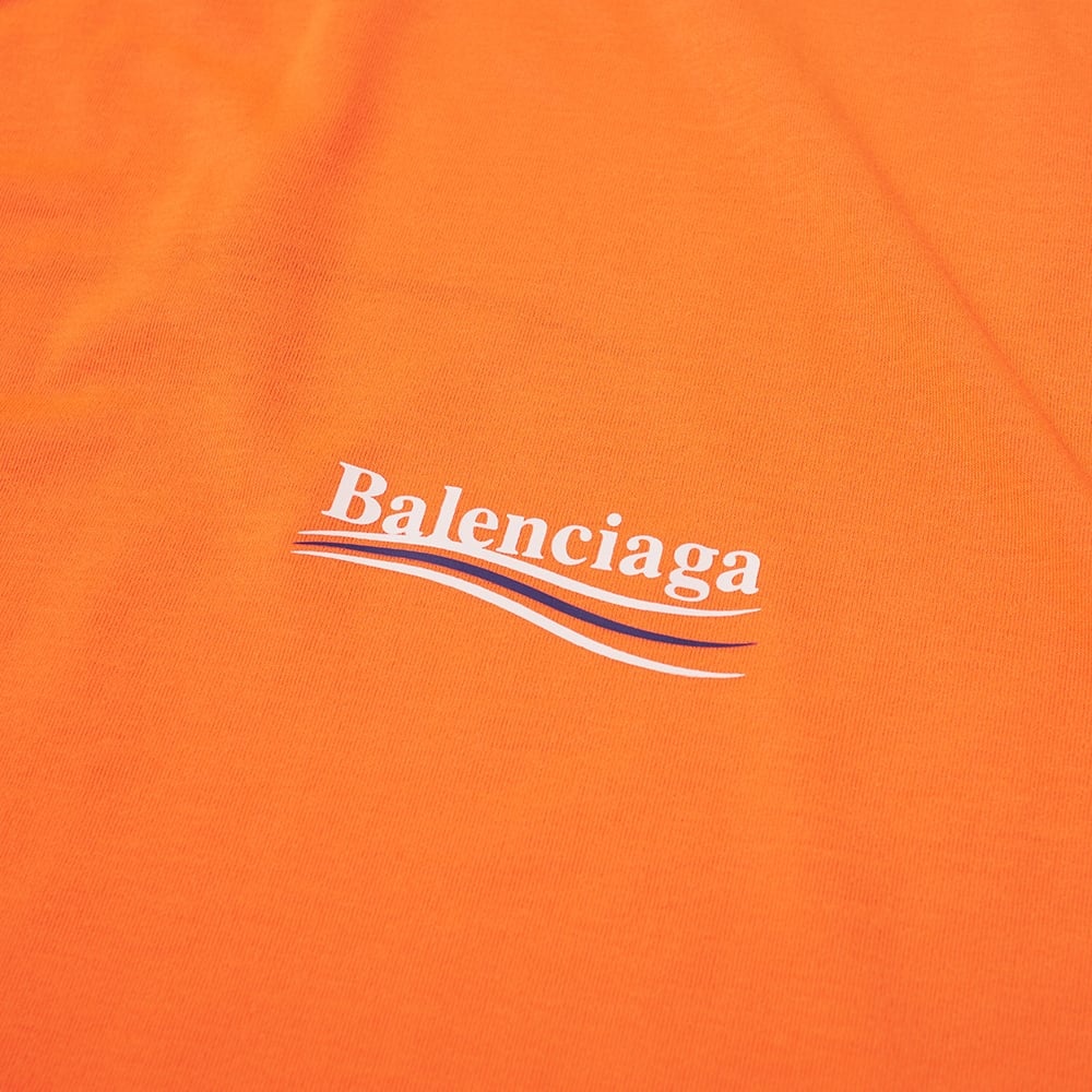 Balenciaga Oversized Political Campaign Logo Tee - 2