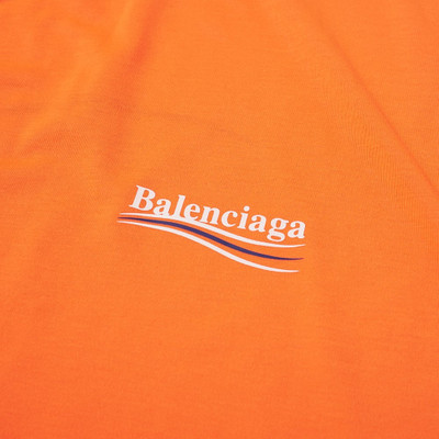 BALENCIAGA Balenciaga Oversized Political Campaign Logo Tee outlook