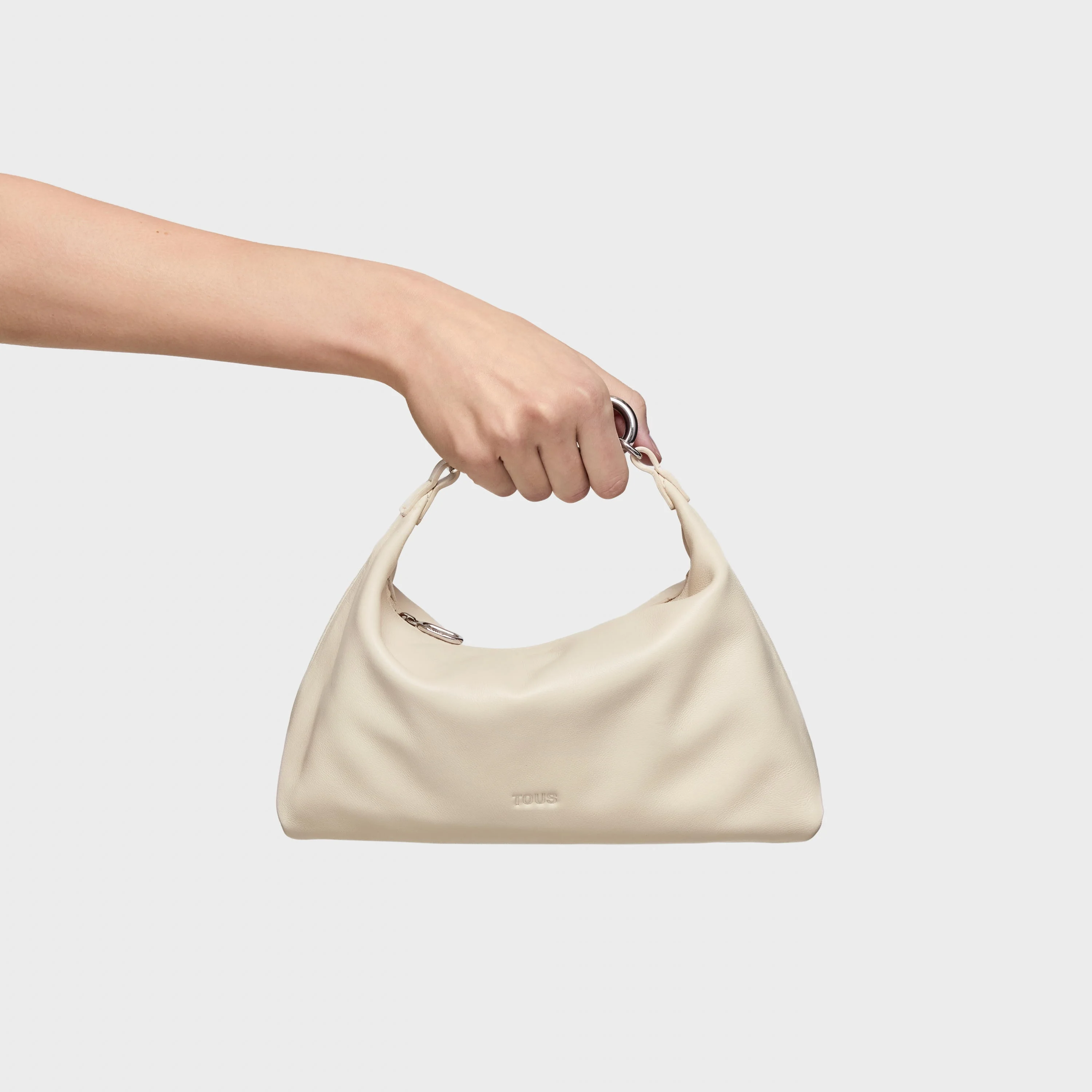 Beige mini Crossbody bag TOUS Hold - 1