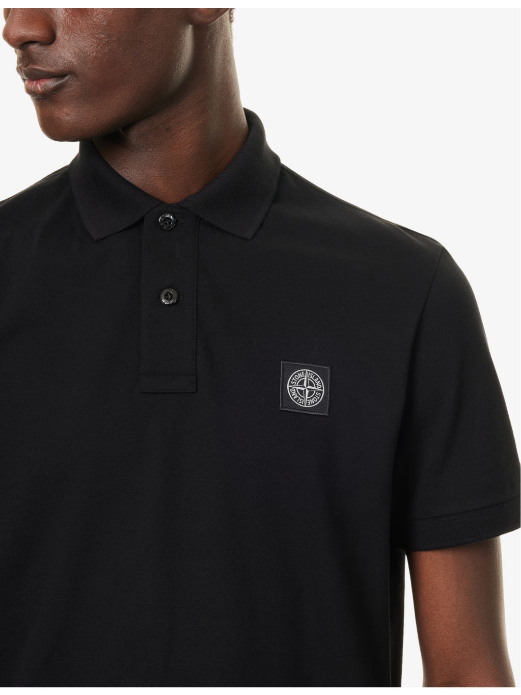 Brand-Patch Regular-Fit Stretch-Cotton Polo Shirt - 5