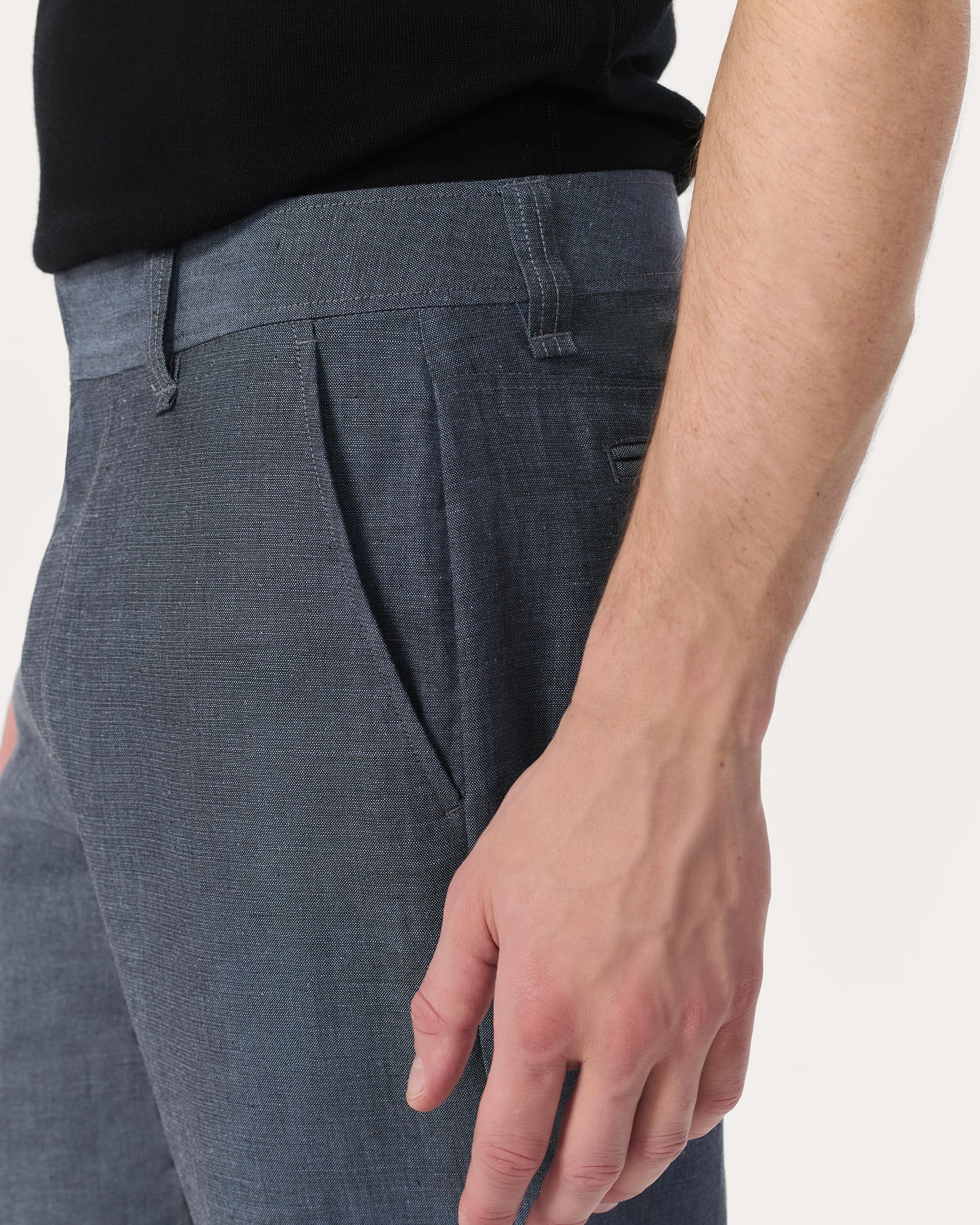 Evan Wool-Blend Trousers - 4