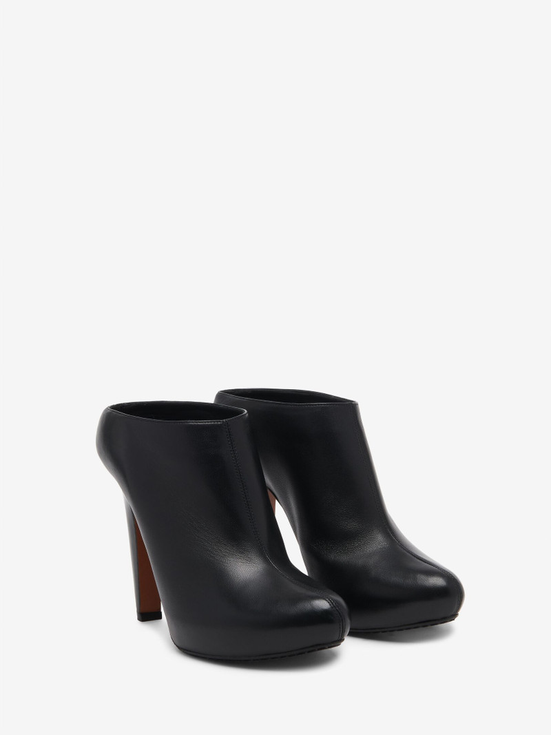 Women's The Edge Platform Mule in Black 2
