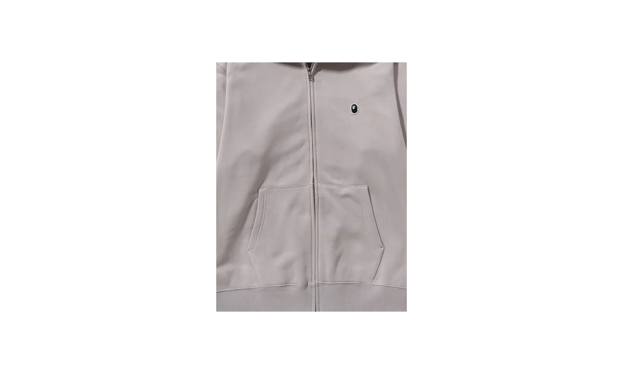 One Point Zip Hunting Hoodie "Grey" - 2