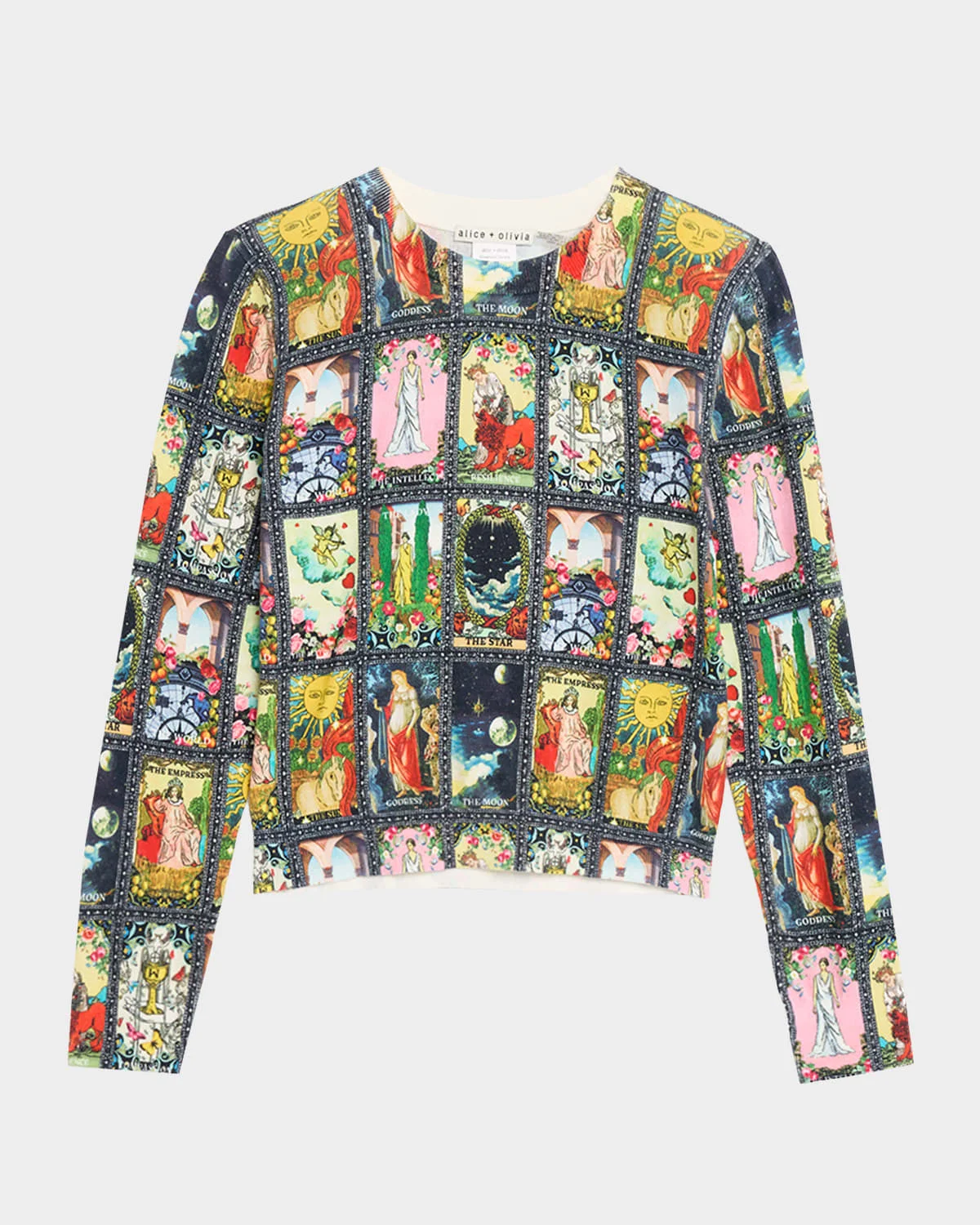 Carolee Tarot Printed Crewneck Sweater - 1