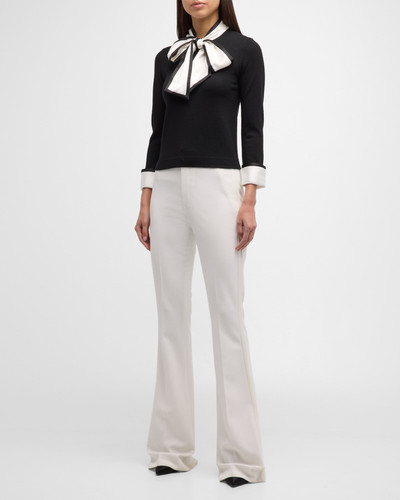Alice + Olivia Justina Combo Pullover outlook