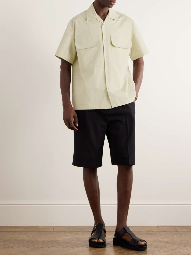 Jil Sander Camp-Collar Cotton-Poplin Shirt outlook