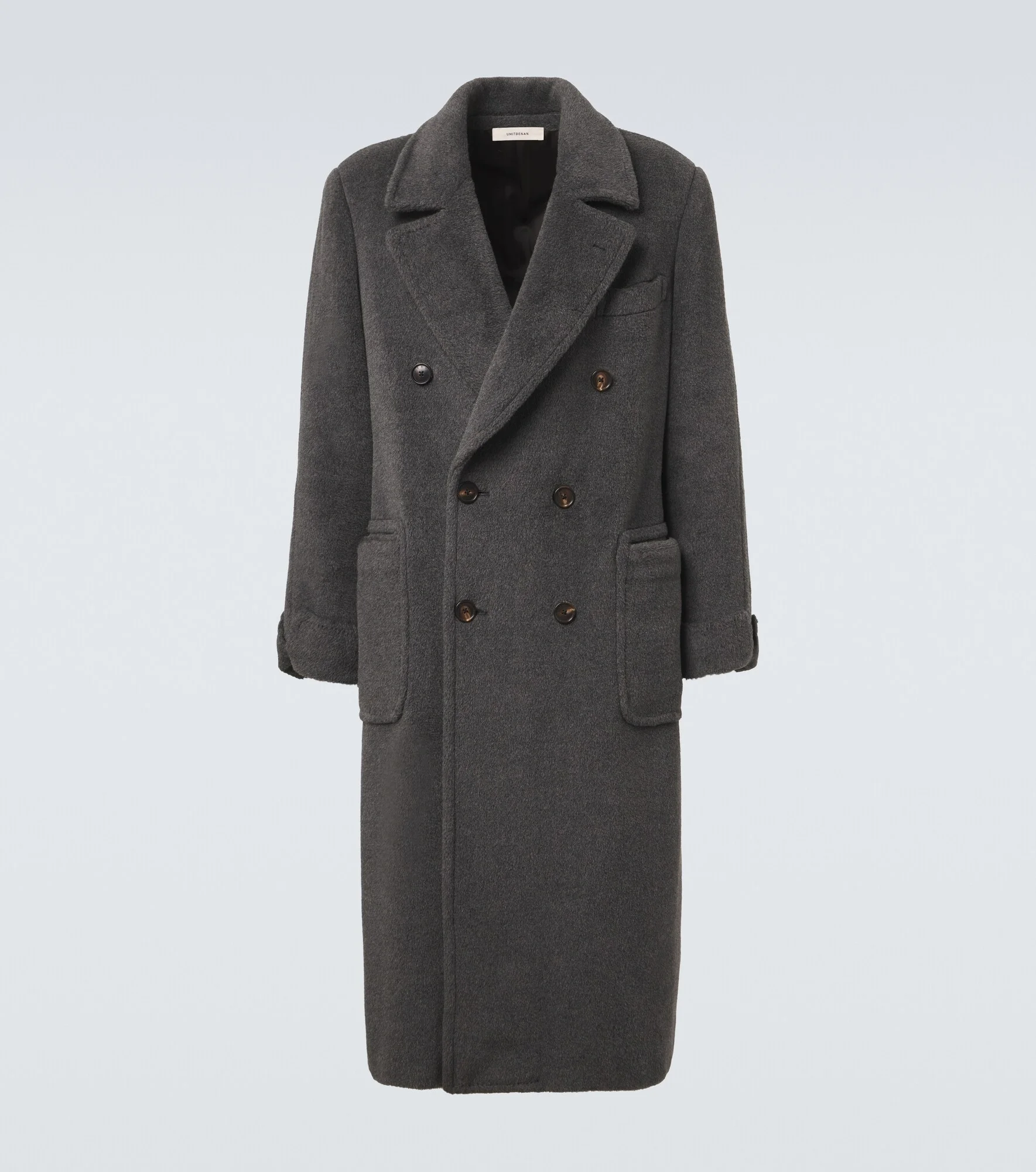 Gianni alpaca and wool coat - 1