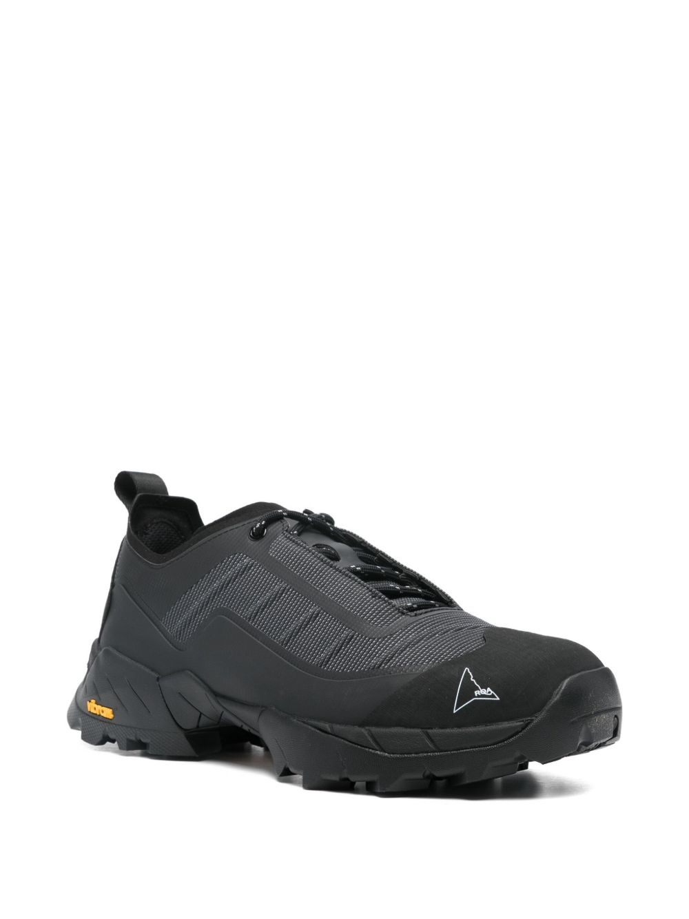 textured low-top sneakers - 2