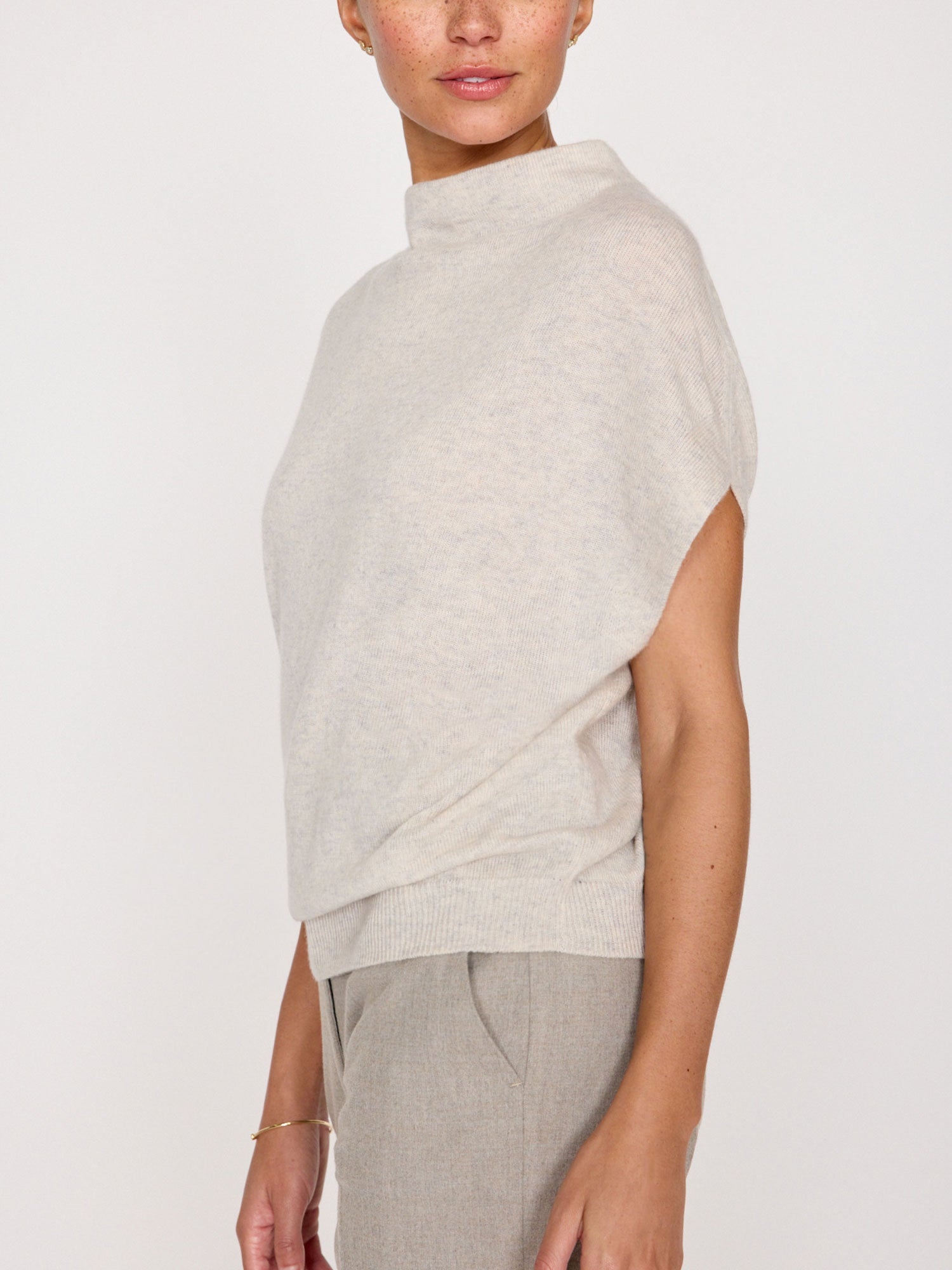 The Morten Funnel Neck Top - 4
