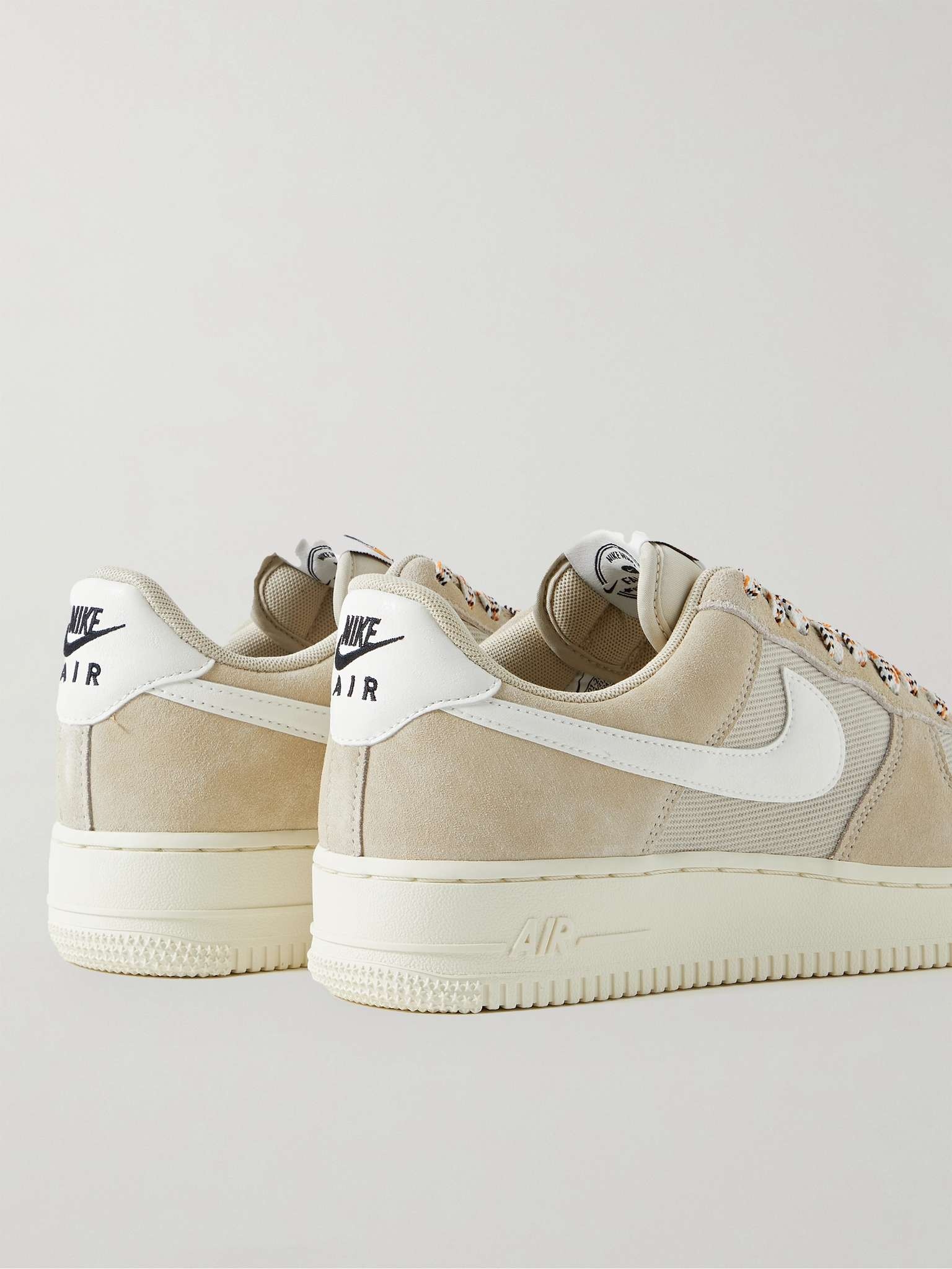 Air Force 1 '07 LV8 Suede and Canvas Sneakers - 5