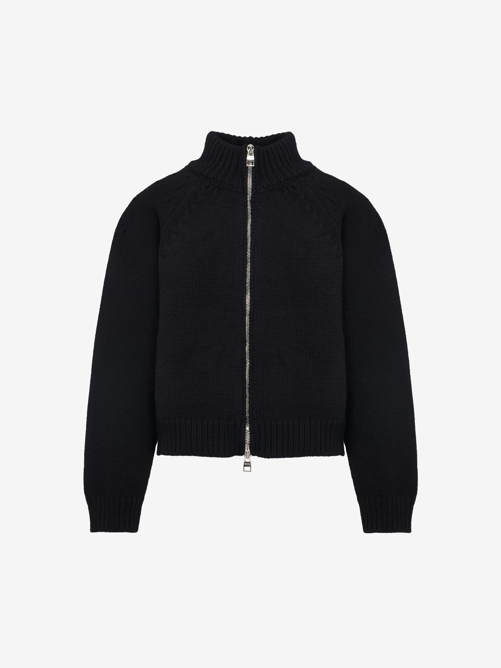 Men's Seal Logo Bomber Jacket in Black/ivory - 1