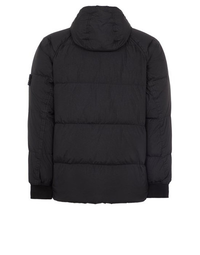 Stone Island 40723 GARMENT DYED CRINKLE REPS RECYCLED NYLON DOWN BLACK outlook